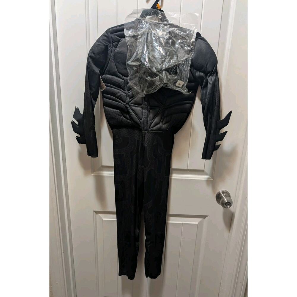 New! Rubie's Youth Black Batman The Dark Knight Halloween Costume Size M